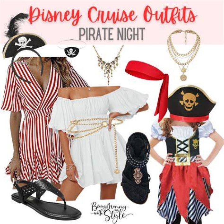Do adults dress up for pirate night on Disney Cruise?
