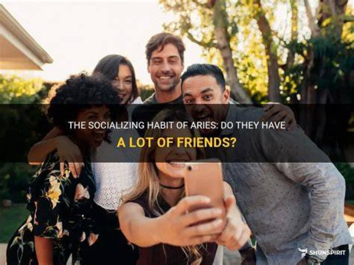 Do Aries have friends?