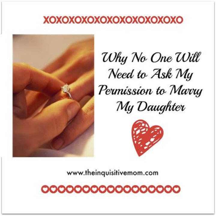 How do I ask my mom for permission to marry his daughter?