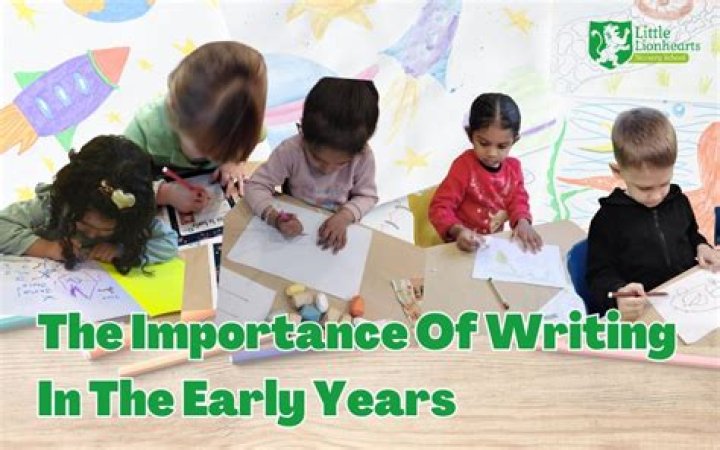 How do I teach writing in early years?