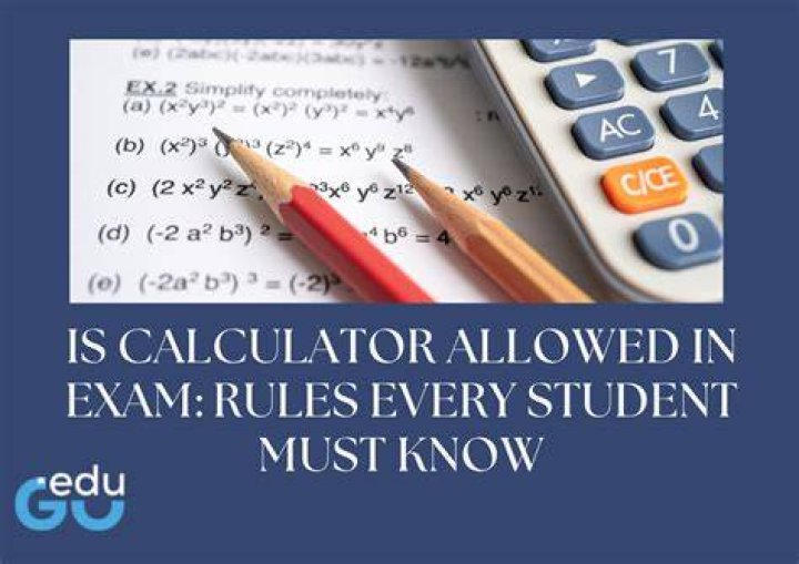 Is calculator allowed in Prometric exam?