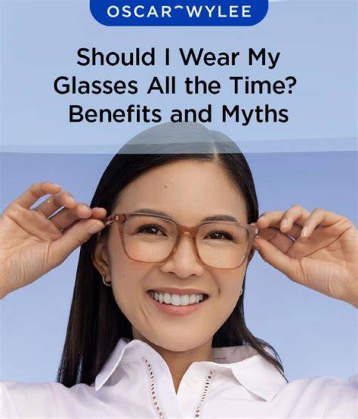 Should I put my glasses on first thing in the morning?