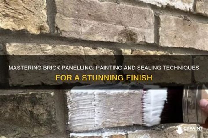 Should I seal brick before painting?