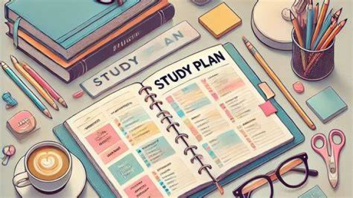 What are the most important parts of a study plan?