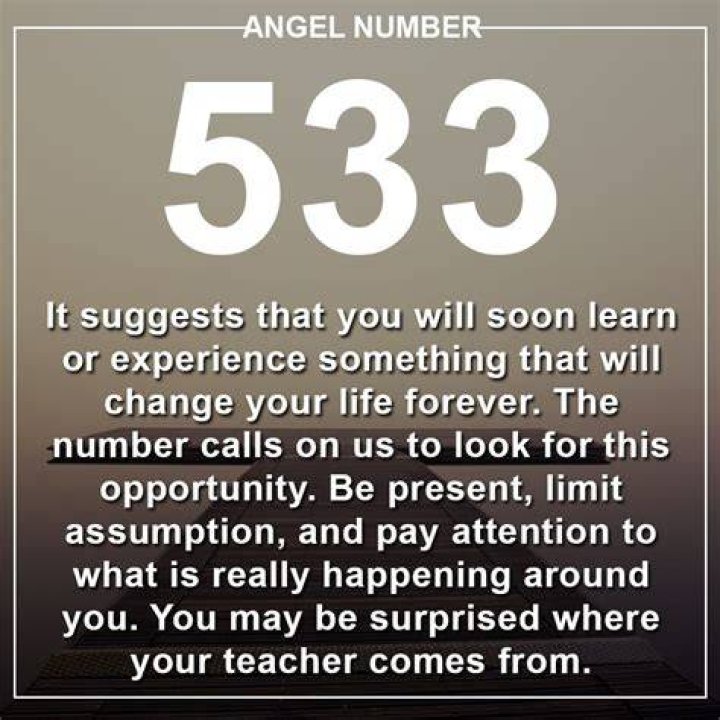 What does 533 mean?