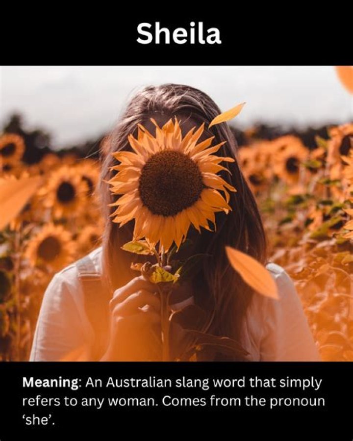What does a Sheila mean in Australia?
