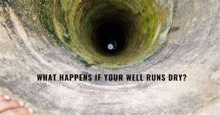 What happens if my well runs dry?