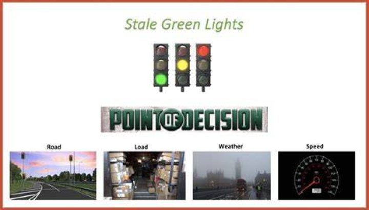 What is a stale green light quizlet?