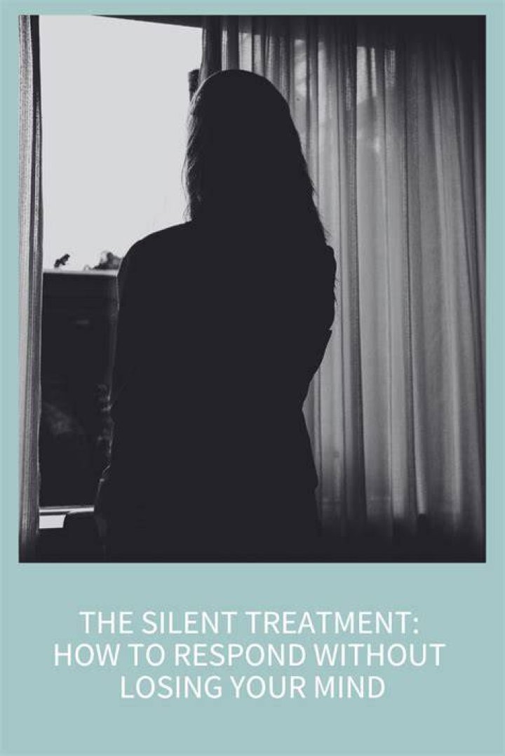 What to do when he gives you the silent treatment?