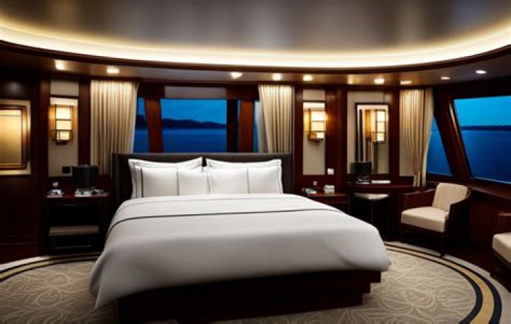 Where does the captain sleep on a ship?