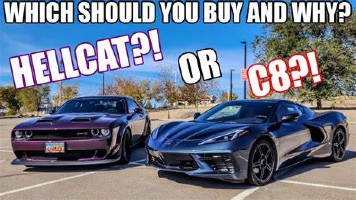 Which is faster Corvette or Hellcat?