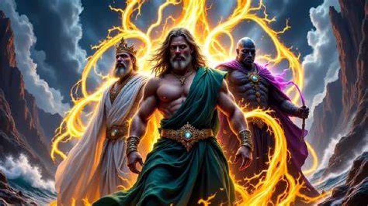 Which one-eyed giants made Zeus thunderbolts and Poseidon's trident?